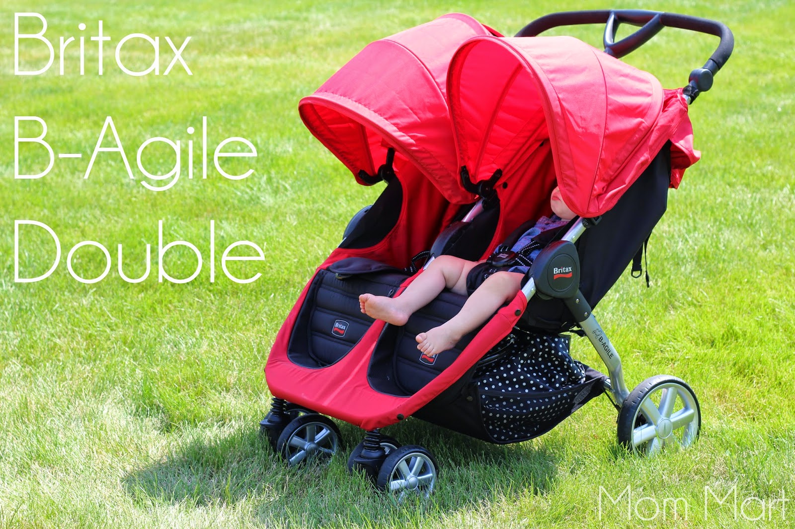 Mom Mart On the go with the Britax B Agile Double Review